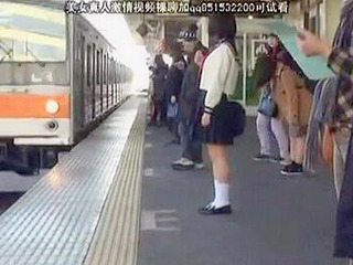 Nippon Schoolgirl Gets Fucked in Tokyo Metro Porn Thriller.