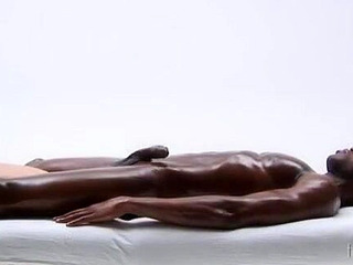 Get wet and wild with an Asian on black massage- Intense, steamy, full-body sensual experience in Tokyo with Nippon pornstars.